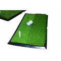 Estera portátil de la práctica del golf del oscilación del golf que golpea la estera de la práctica con la base de goma